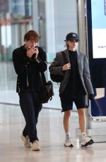 NATALIA DYER and Charlie Heaton at CDG Airport in Paris 09/23/2019