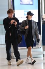 NATALIA DYER and Charlie Heaton at CDG Airport in Paris 09/23/2019