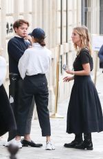 NATALIA DYER and Charlie Heaton at CDG Airport in Paris 09/23/2019