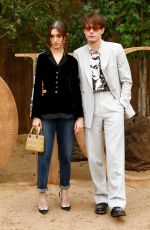 NATALIA DYER and Charlie Heaton at Christian Dior Show at Paris Fashion Week 09/24/2019