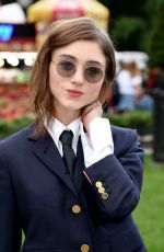 NATALIA DYER at Thom Browne The Officepeople Performance Installation at New York Fashion Week 09/07/2019