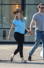 NATALIE DORMER and David Oakes Shopping on Melrose Place in West Hollywood 09/12/2019
