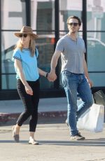 NATALIE DORMER and David Oakes Shopping on Melrose Place in West Hollywood 09/12/2019