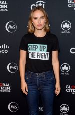 NATALIE PORTMAN at 2019 Global Citizen Festival: Power the Movement in New York 09/28/2019