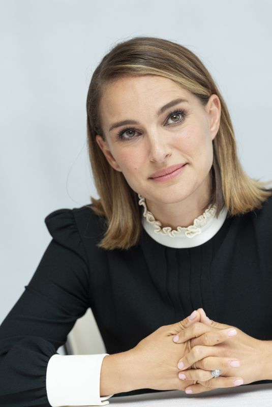 NATALIE PORTMAN at Last Christmas Press Conference in Beverly Hills 09/20/2019