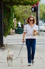 NATALIE PORTMAN Out with Her Dog in Los Feliz 09/26/2019