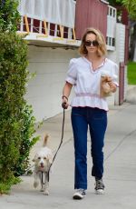 NATALIE PORTMAN Out with Her Dog in Los Feliz 09/26/2019