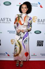NATHALIE EMMANUEL at Bafta LA + BBC America TV Tea Party 09/21/2019
