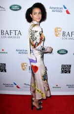NATHALIE EMMANUEL at Bafta LA + BBC America TV Tea Party 09/21/2019