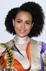 NATHALIE EMMANUEL at Bafta LA + BBC America TV Tea Party 09/21/2019