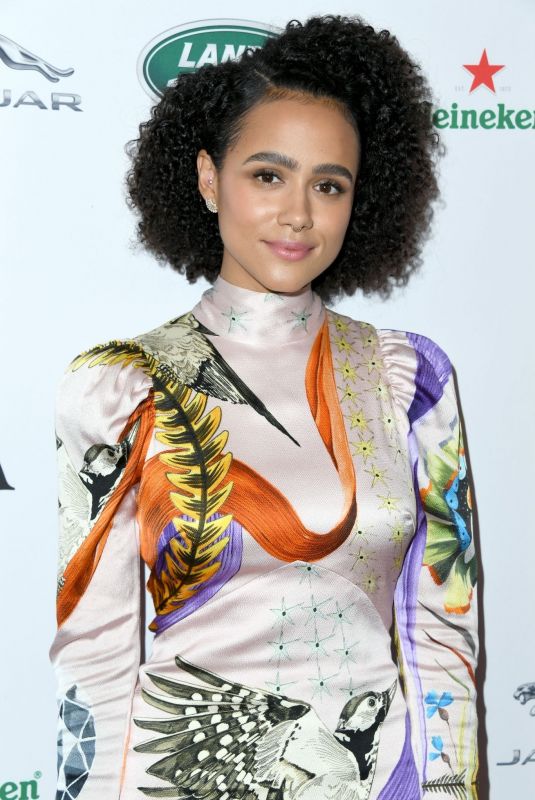 NATHALIE EMMANUEL at Bafta LA + BBC America TV Tea Party 09/21/2019