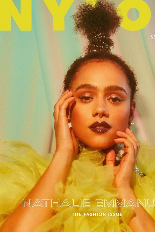 NATHALIE EMMANUEL in Nylon Magazine, September 2019