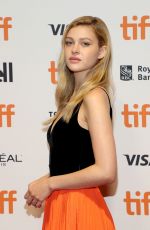 NICOLA PELTZ at The Obituary of Tunde Johnson Photocall at 2019 TIFF in Toronto 09/08/2019