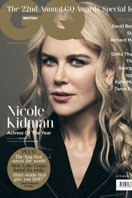 NICOLE KIDMAN in GQ Magazine, UK October 2019