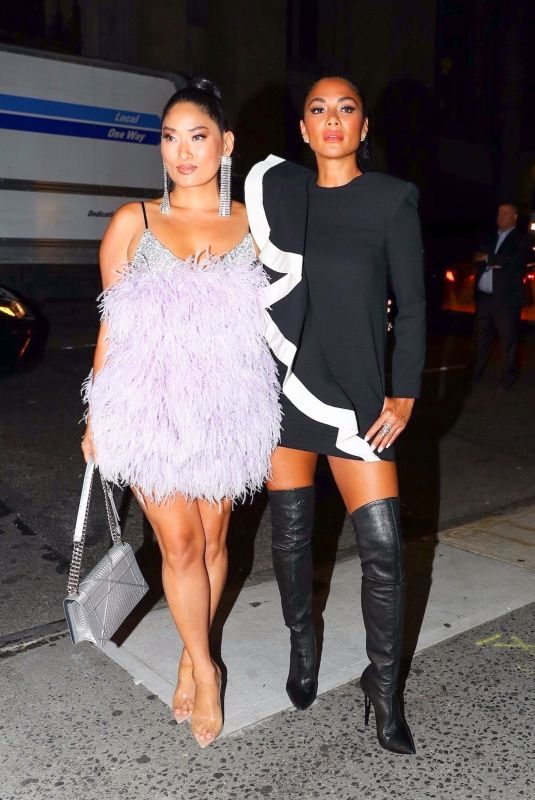 NICOLE SCHERZINGER and CLOE FLOWER at L’Avenue Fashion Event in New York 09/05/2019