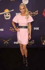 NICOLE SCHERZINGER and JENNY MCCARTHY at Masked Singer, Season 2 Premiere 09/10/2019