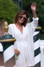 NIEVES ALVAREZ Arrives at Excelsior Hotel in Venice 08/31/2019
