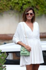 NIEVES ALVAREZ Arrives at Excelsior Hotel in Venice 08/31/2019