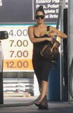 NIKKI BELLA at a Gas Station in Sherman Oaks 09/23/2019