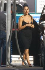 NIKKI BELLA at a Gas Station in Sherman Oaks 09/23/2019