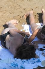 NIKKI REED and Ian Somerhalder at a Beach in Ibiza 09/19/2019