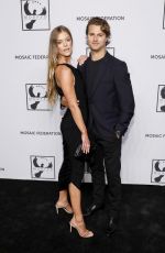 NINA AGDAL at Mosaic Federation Gala Against Human Slavery in New York 09/10/2019