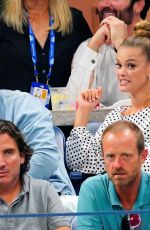 NINA AGDAL at US Open 2019 in New York 09/04/2019
