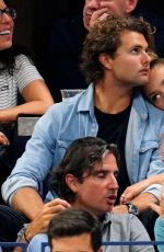 NINA AGDAL at US Open 2019 in New York 09/04/2019