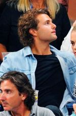 NINA AGDAL at US Open 2019 in New York 09/04/2019