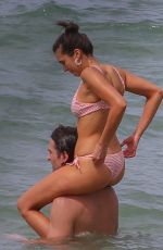 NINA DOBREV in Bikini at a Beach in Maui 08/31/2019