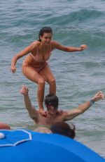 NINA DOBREV in Bikini at a Beach in Maui 08/31/2019