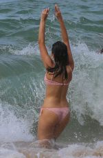 NINA DOBREV in Bikini at a Beach in Maui 08/31/2019