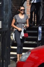 NINA DOBREV Leaves a Gym in West Hollywood 09/10/2019