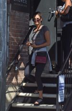 NINA DOBREV Leaves a Gym in West Hollywood 09/10/2019