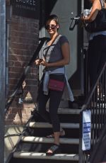 NINA DOBREV Leaves a Gym in West Hollywood 09/10/2019