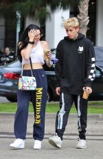 NOAH CYRUS Out for Lunch at Joan