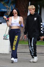 NOAH CYRUS Out for Lunch at Joan