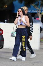 NOAH CYRUS Out for Lunch at Joan