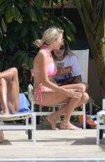 OLIVIA ATTWOOD in Bikini at a Pool in Marbella 09/18/2019