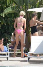 OLIVIA ATTWOOD in Bikini at a Pool in Marbella 09/18/2019