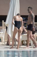 OLIVIA ATTWOOD in Bikini at a Pool in Marbella 09/18/2019
