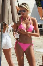 OLIVIA ATTWOOD in Bikini on the Set of The Only Way Is Essex in Marbella 09/18/2019