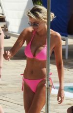 OLIVIA ATTWOOD in Bikini on the Set of The Only Way Is Essex in Marbella 09/18/2019