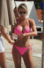OLIVIA ATTWOOD in Bikini on the Set of The Only Way Is Essex in Marbella 09/18/2019