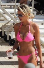 OLIVIA ATTWOOD in Bikini on the Set of The Only Way Is Essex in Marbella 09/18/2019