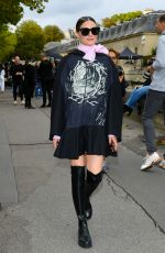 OLIVIA CULPO at Valentino Fashion Show in Paris 09/29/2019