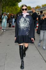 OLIVIA CULPO at Valentino Fashion Show in Paris 09/29/2019