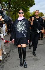 OLIVIA CULPO at Valentino Fashion Show in Paris 09/29/2019
