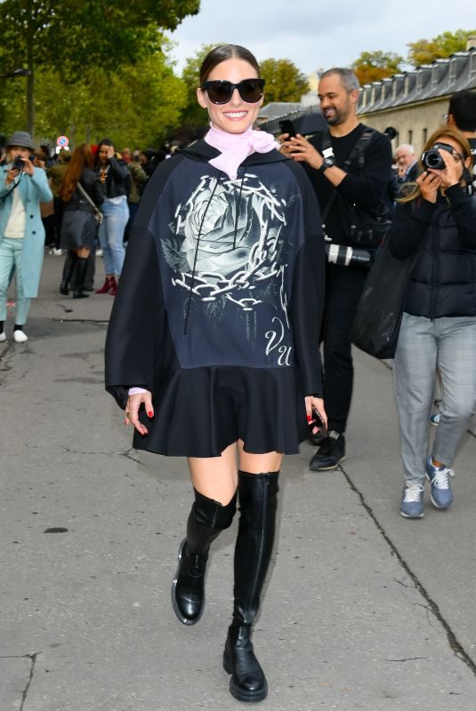 OLIVIA CULPO at Valentino Fashion Show in Paris 09/29/2019