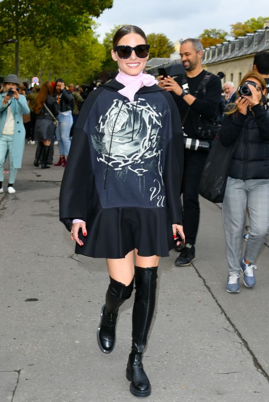 OLIVIA CULPO at Valentino Fashion Show in Paris 09/29/2019